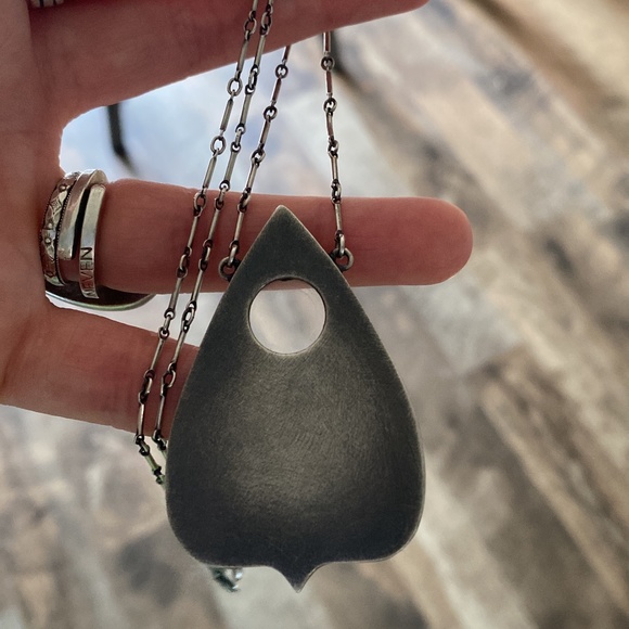 BloodMilk Jewelry - BloodMilk Large Planchette Necklace